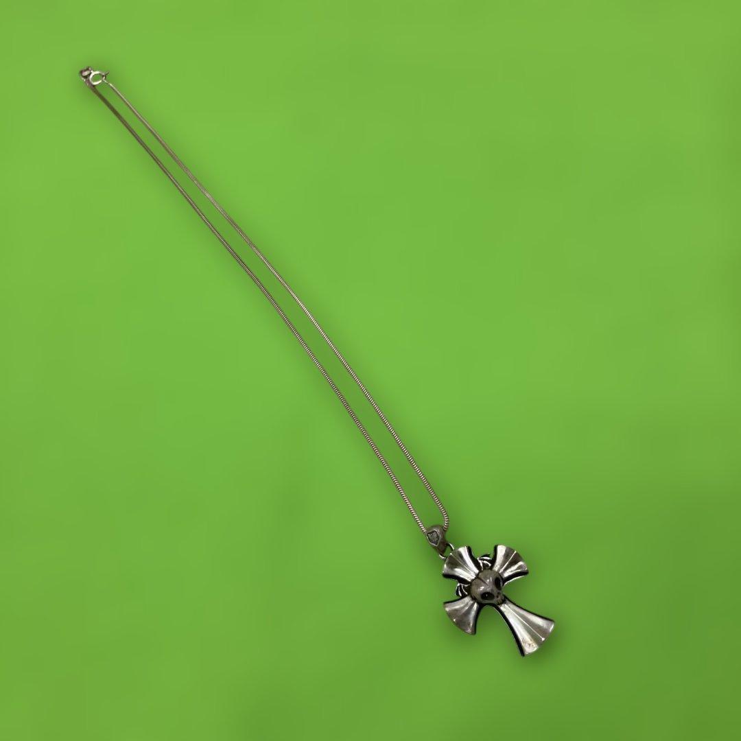 JAP工房】Skull Blue Rosen Croiz Pendant