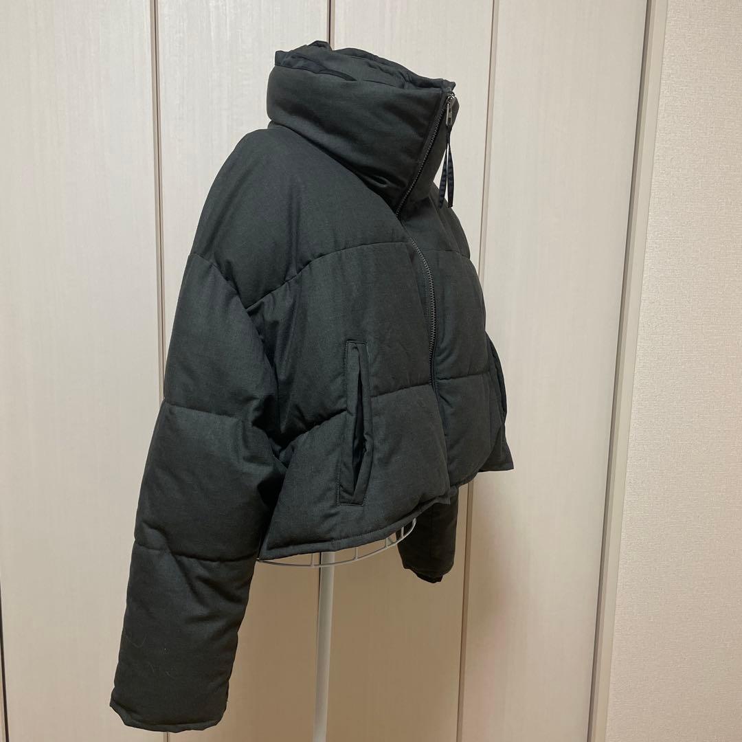 ZARA ＊ショート丈アシンメトリーダウンジャケット＊サイズM