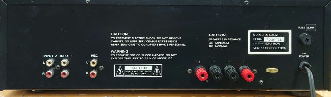 ■■【レア】TASCAM　DJ-6000M パワーアンプ