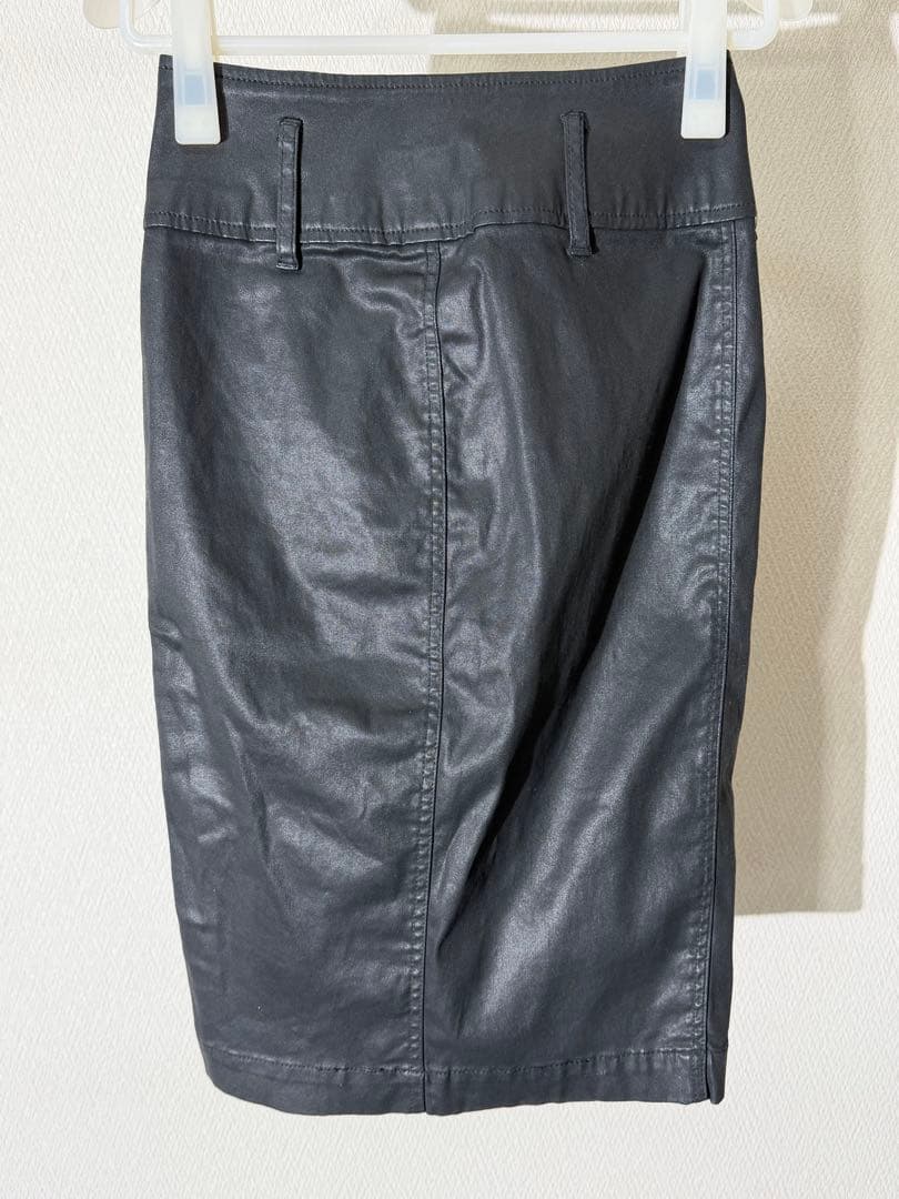 ジャンポールゴルチェ コーティングデニムスカート ストレッチ - メルカリ