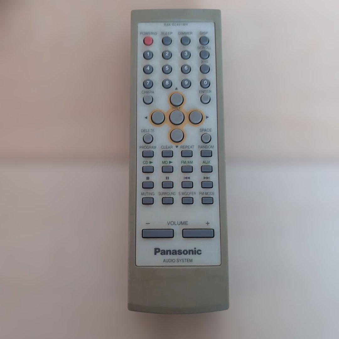 Panasonic パナソニック SA-PM50MD CD/MDミニコンポ