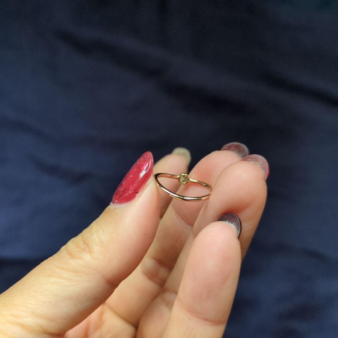 ティファニー シングルロウ リング 750 rg 6.5号 美品 現行品 - メルカリ