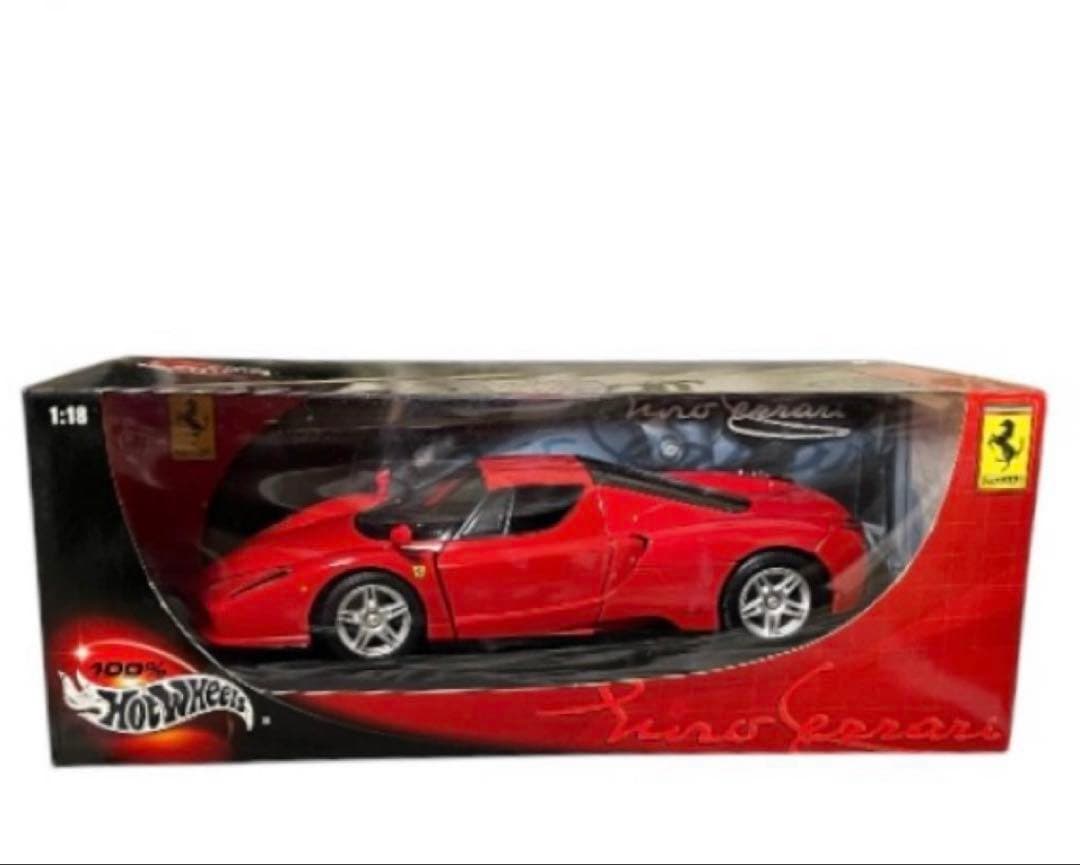 エンツォフェラーリ　1/18 ホットウィール　希少品 Yahoo!オークション -「1／18 エンツォ フェラーリ」の落札相場・落札価格
