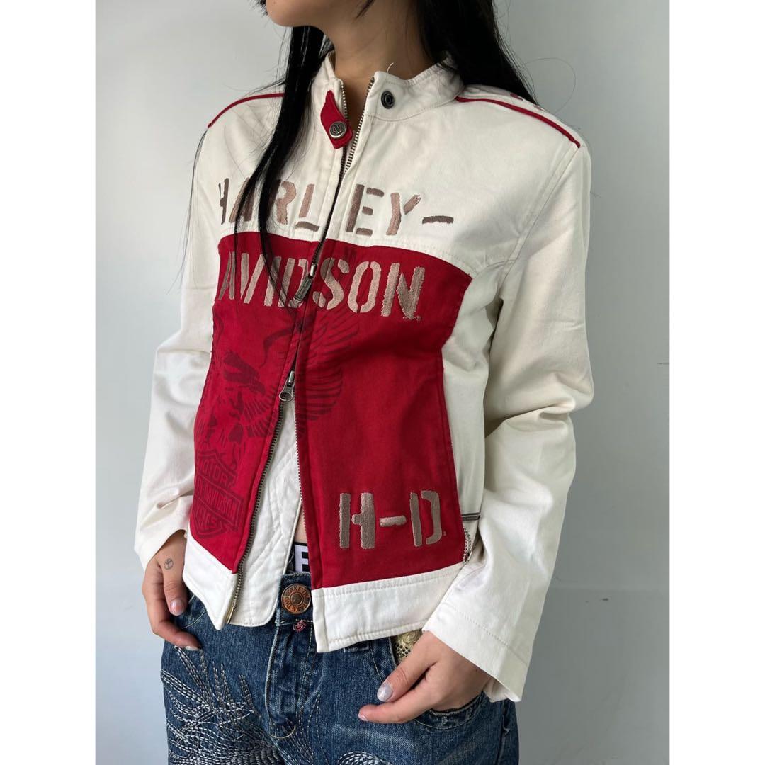 Y2K 00s グランジ ハーレーダビッドソン ジャケット - メルカリ