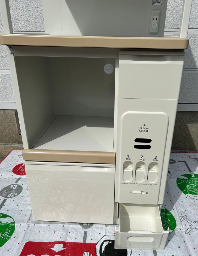 中古品 エムケー精工 キッチン収納庫 米びつ FKD－206 - メルカリ