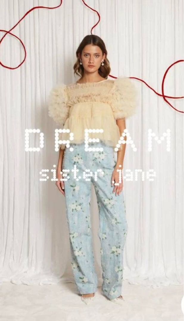 DREAM sister jane ビーズ デニム L - メルカリ