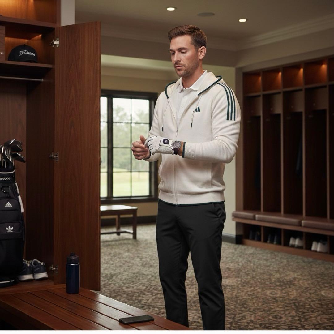 ⭐︎新品•タグ付⭐︎adidasゴルフ プライムニット フルジップ