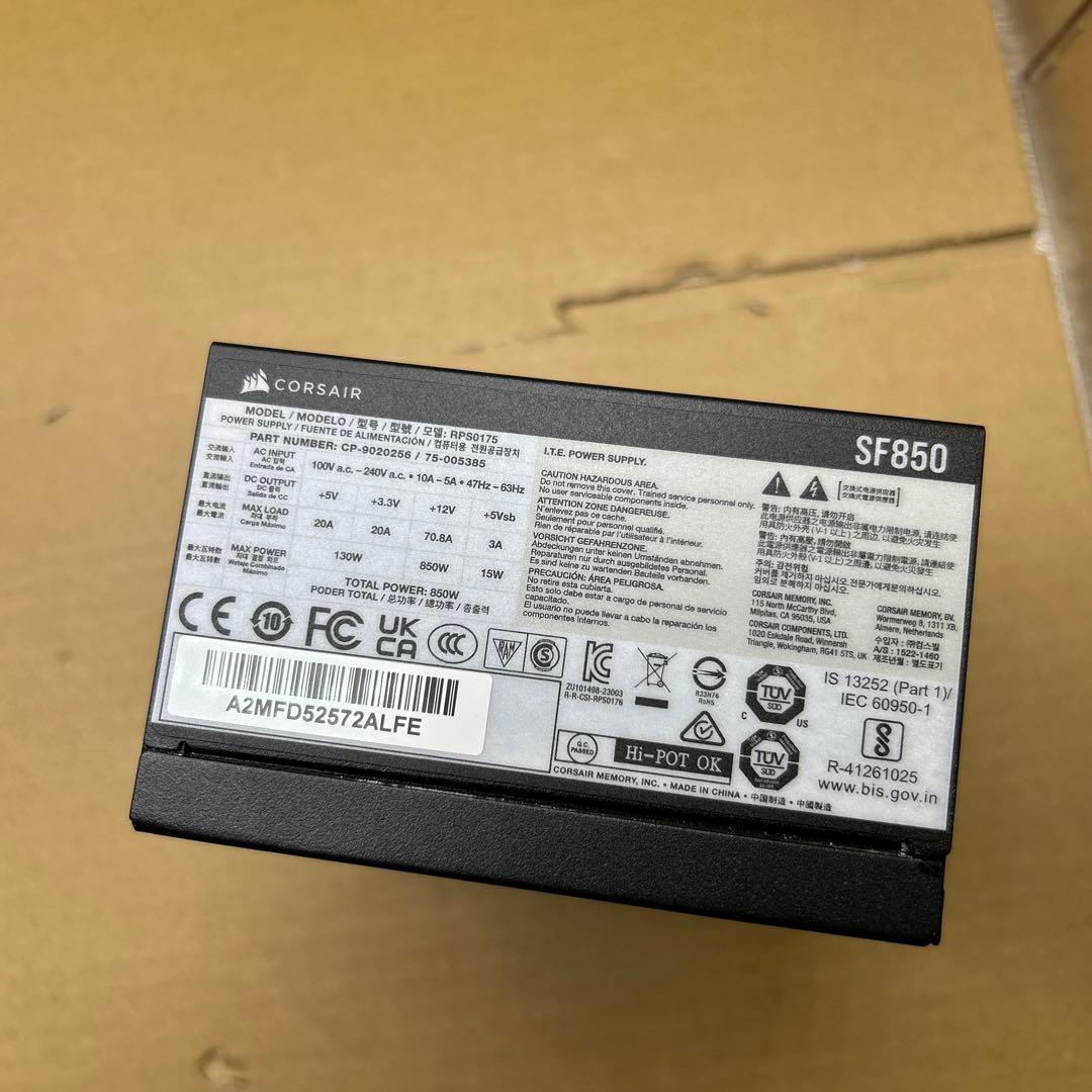 CORSAIR SF850 2024モデル