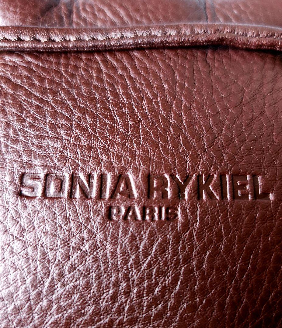 希少】ソニアリキエル パリ店舗購入 牛革リュック 90年代ヴィンテージ