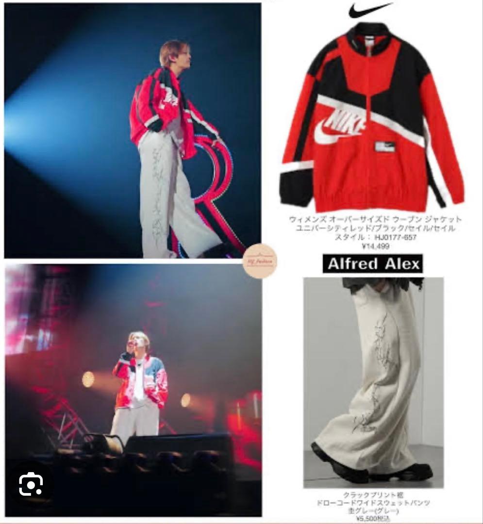 山田涼介さん着用】NIKE ナイロン ジャケット アウター Mサイズ - メルカリ