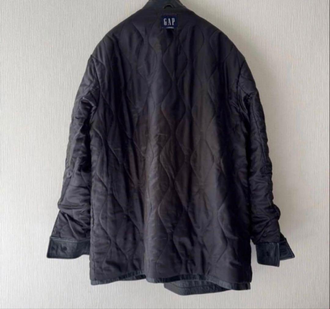極美品】OLD GAP レザー カーコート ブラック L 野村訓市着用モデル