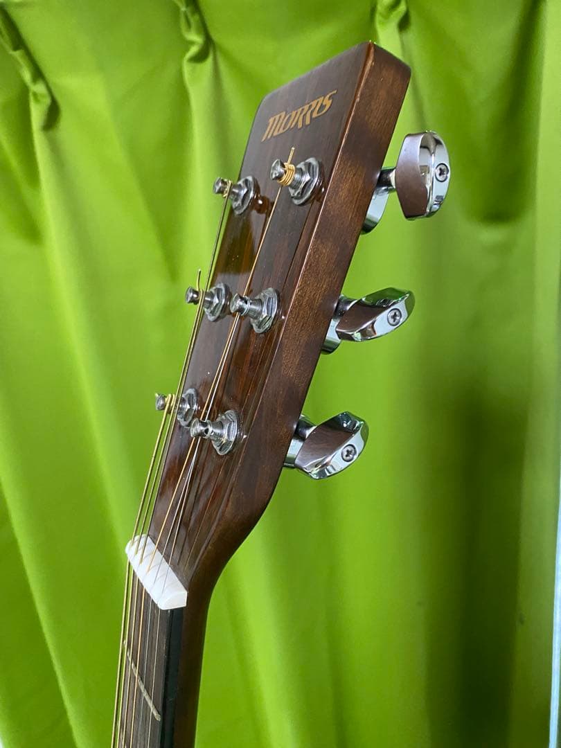 美品 弾き語りしようぜ！気分は谷村新司モーリスMFエレアコ アコギもOK