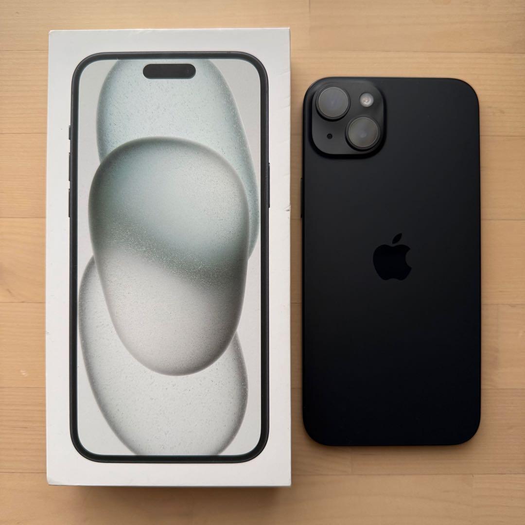 iPhone 15 Plus 256GB ブラック iPhone 15 Plus 256GB - ブラック（SIMフリー）[整備済製品] - Apple