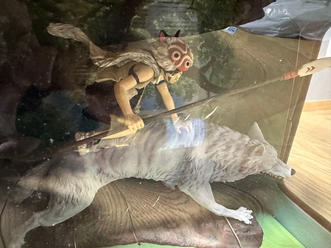 もののけ姫 サンと犬神 フィギュア コミニカ メモリアルコレクション