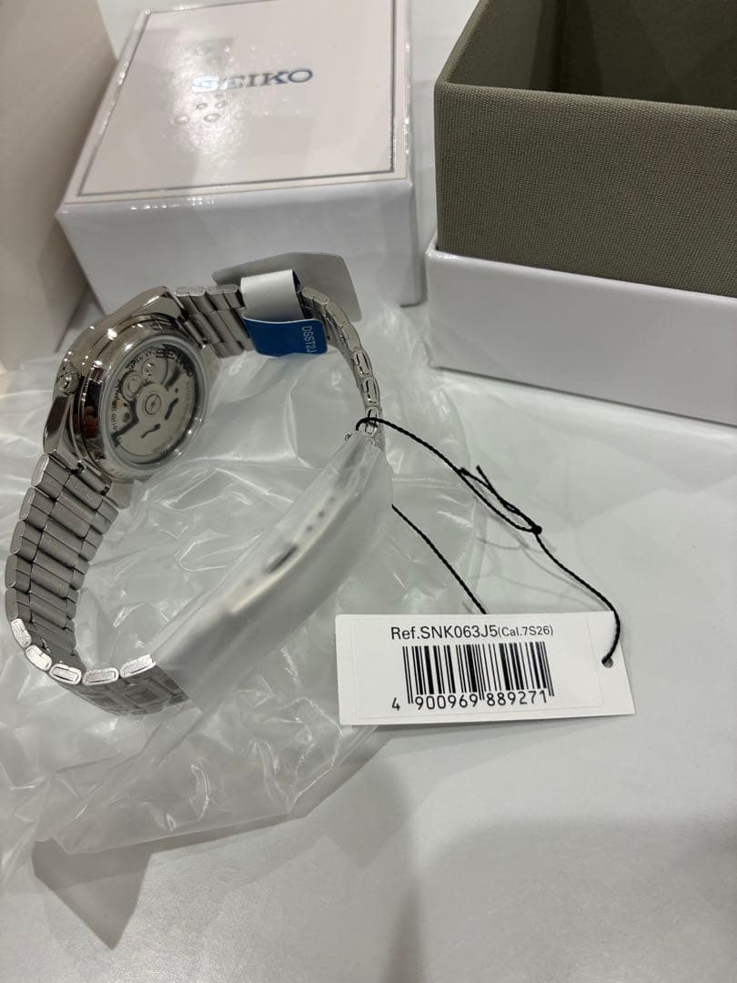 藤原ヒロシ着用モデル SEIKO 5 SNK063J5 日本製 - メルカリ