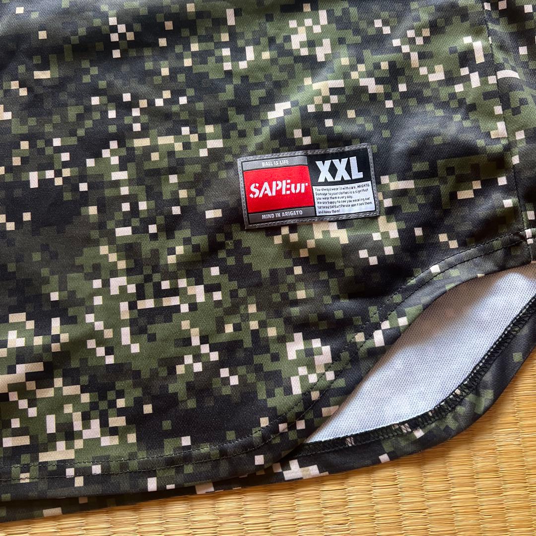 SAPEur サプール BASIC TANK TOP DIGITAL CAMO