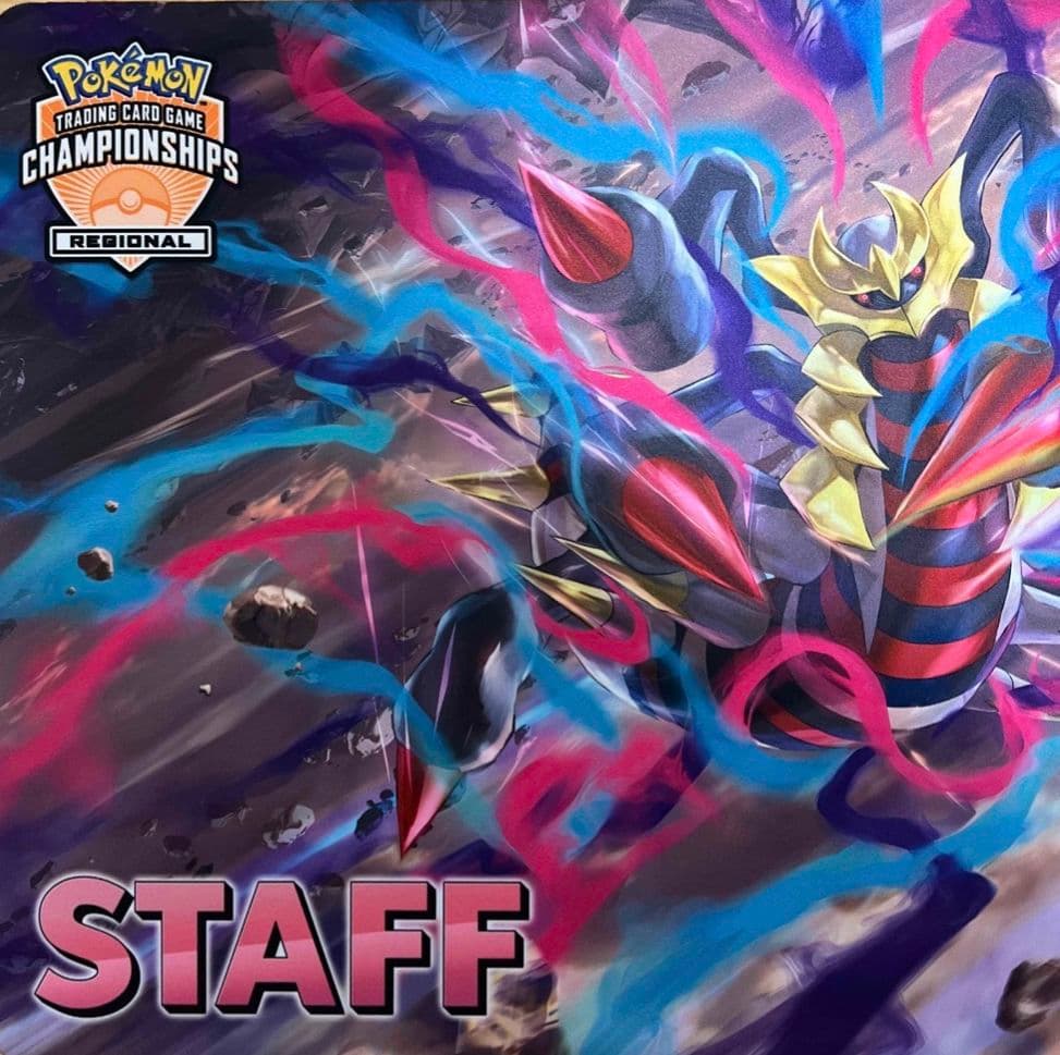 ポケモン公式イベントプレイマットギラティナ スタッフ版 - メルカリ