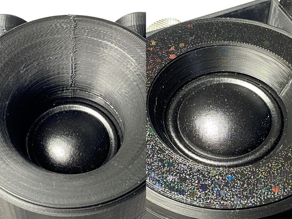 アドオン■高能率97dBホーンツイーター2個セット■ブラックGHK01