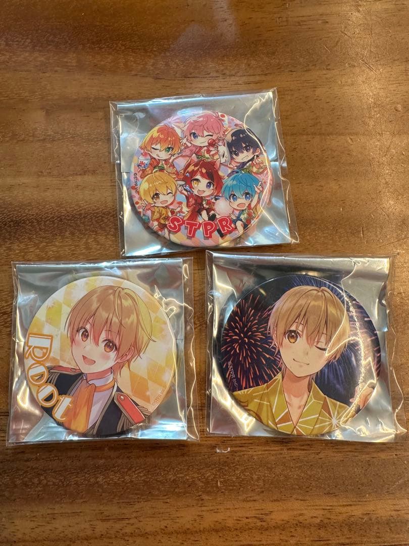 すとぷり缶バッジ3個セット るぅとくん - メルカリ