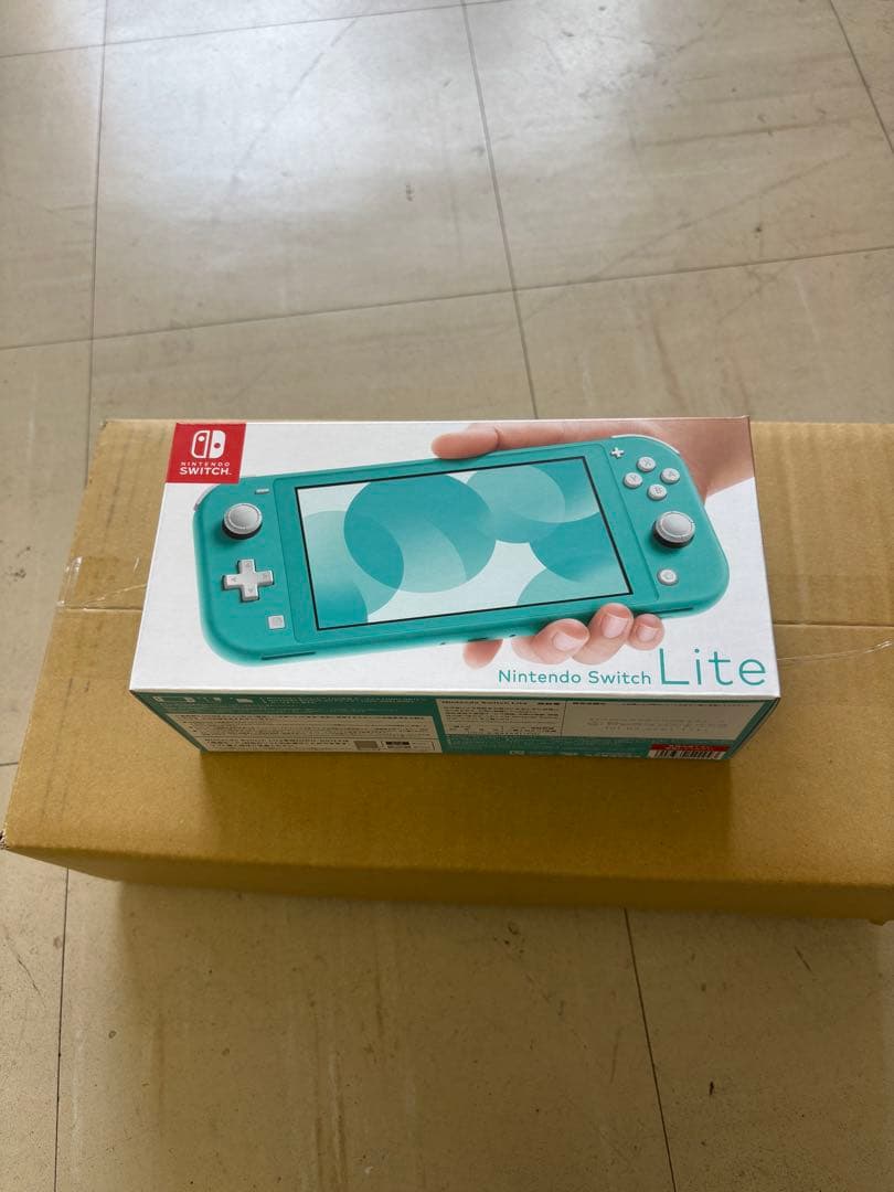 Nintendo Switch Lite ターコイズ　新品未開封。 Amazon.co.jp: 【整備済み品】 Nintendo Switch Lite 本体 ターコイズ