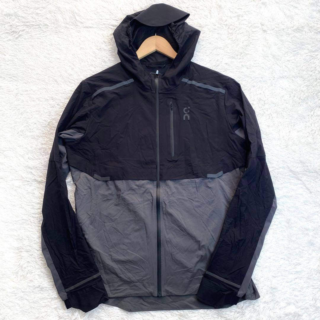 On run on clouds weather jacket ブラック　M相当 メンズ Weather Jacket Insulated | ブラック | On 日本