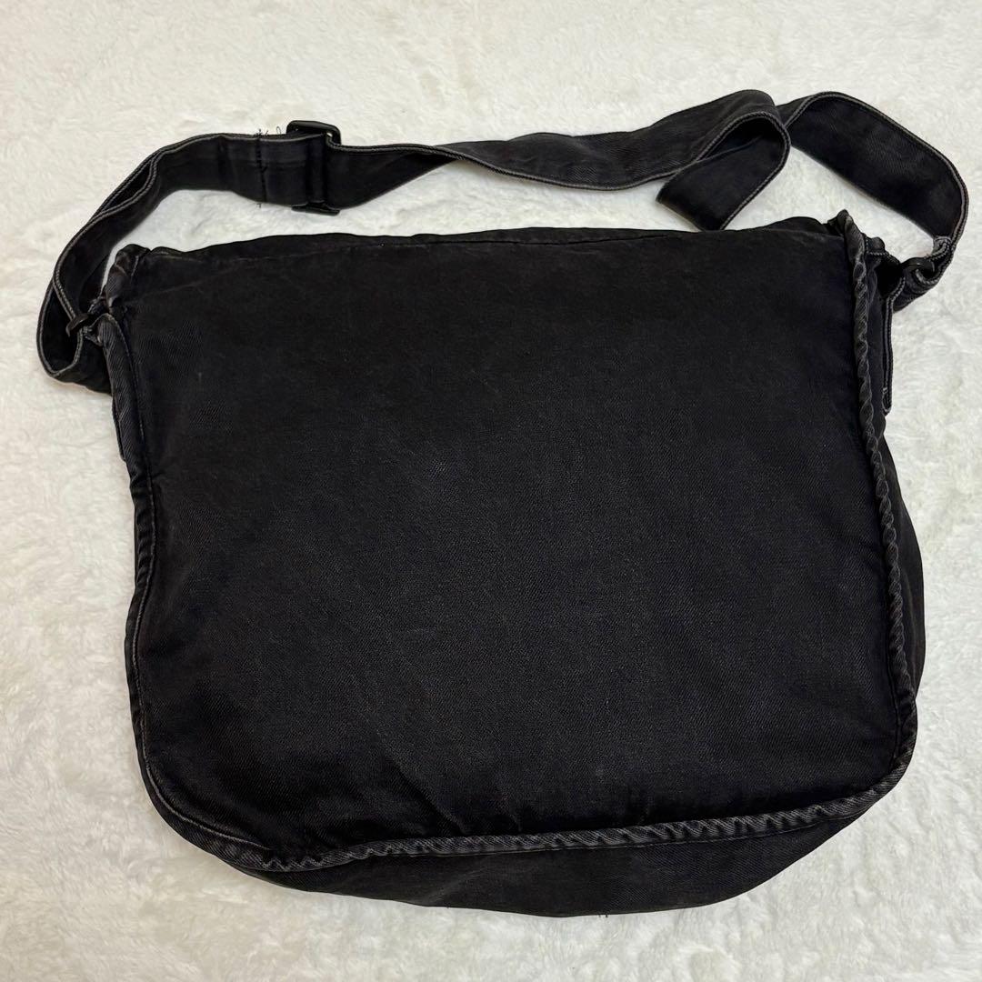 ハンティングワールド メッセンジャーバッグ ロゴ A4 A3デニム - メルカリ