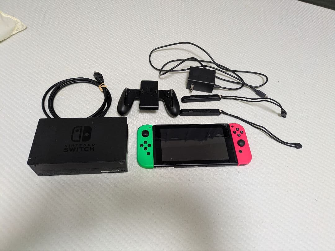 Nintendo Switch 本体 グリーン/ピンク（その他周辺機器） Amazon.co.jp: 【任天堂純正品】Joy-Con (L) ネオングリーン/ (R