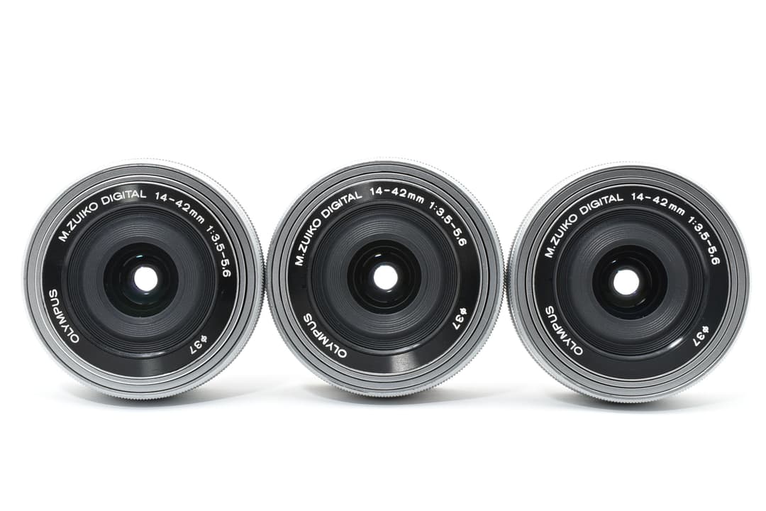OLYMPUS M.ZUIKO 14-42mm 3個まとめ 0010