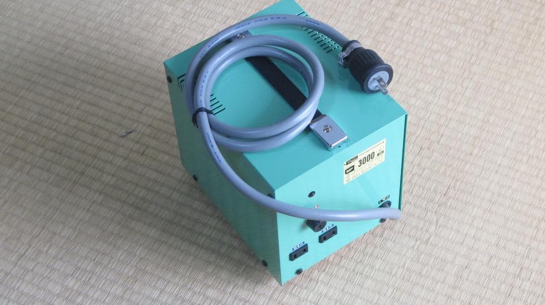 変圧器 MF 3000 UW 日章工業 - メルカリ