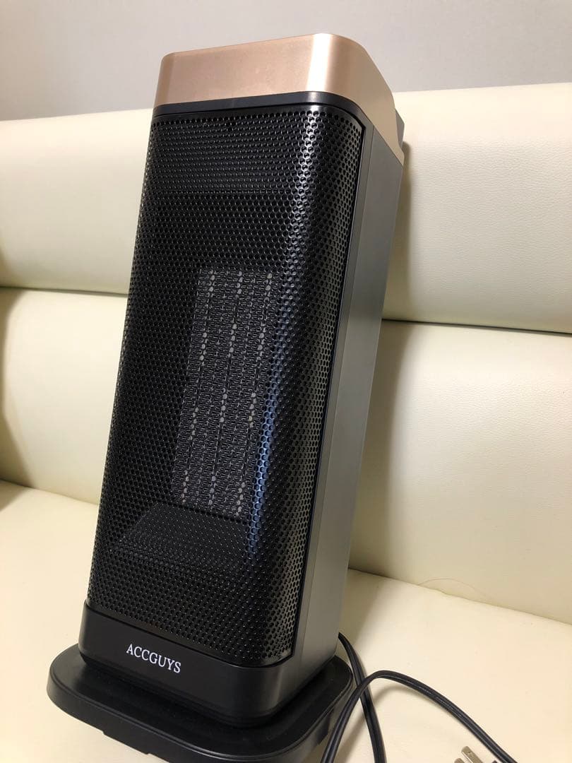 【送料無料】ACCGUYS 電気ヒーター　1500W/750W 狭い空間向け