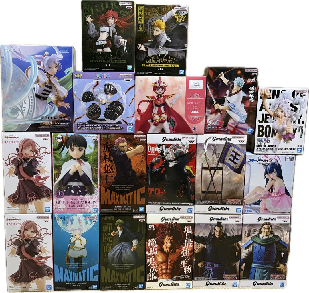 最新プライズフィギュア　美少女フィギュア　まとめ売り　19点 最新プライズ美少女フィギュア8点セットまとめ売り