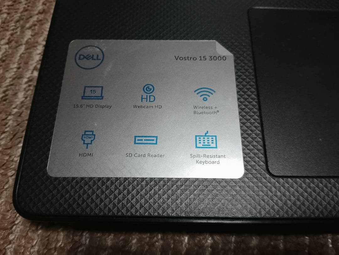 Windowsノート本体 Dell Vostro 15 3580