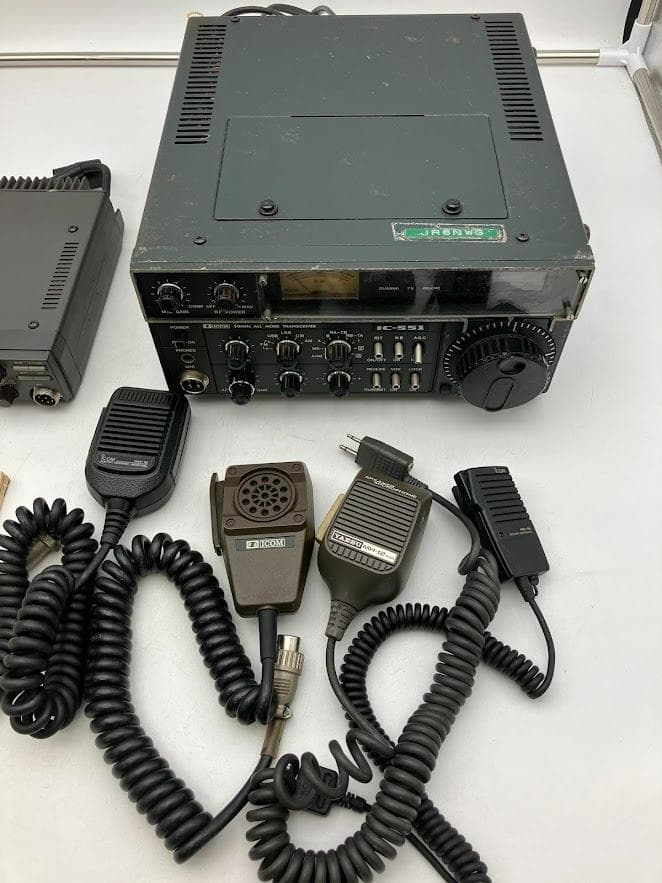 ICOM IC-2310D IC-551 トランシーバーセット まとめ売り