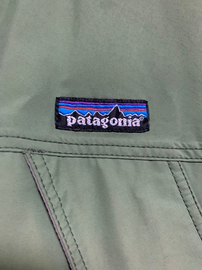 パタゴニアストームジャケット2002年ゴアテックスパーカーMカーキ