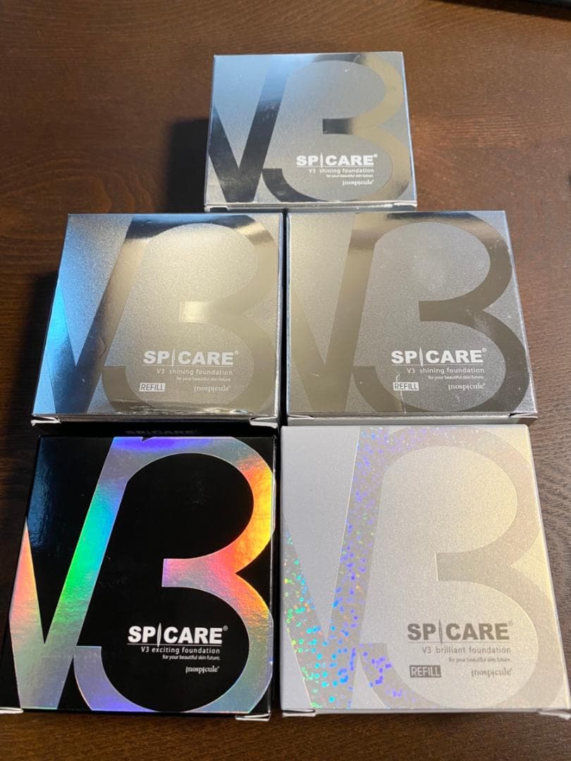 m*a様 SPICARE V3 ファンデーション 計5点 新品正規品 SPICARE V3 スピケア v3 ファンデーション ブリリアント シャイニング