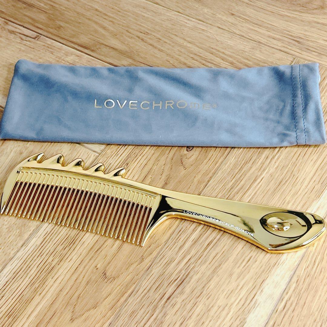 【美品】ラブクロム　LOVECHROME　K24GPスカルプカッサ　ゴールド ラブクロム(R)K24GPスカルプカッサ ゴールド(メーカー希望小売価格)