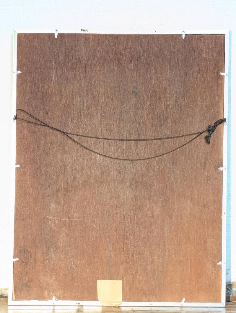 【真作】版画　リトグラフ　サーカスの女　舞台裏の女曲馬師　Z97