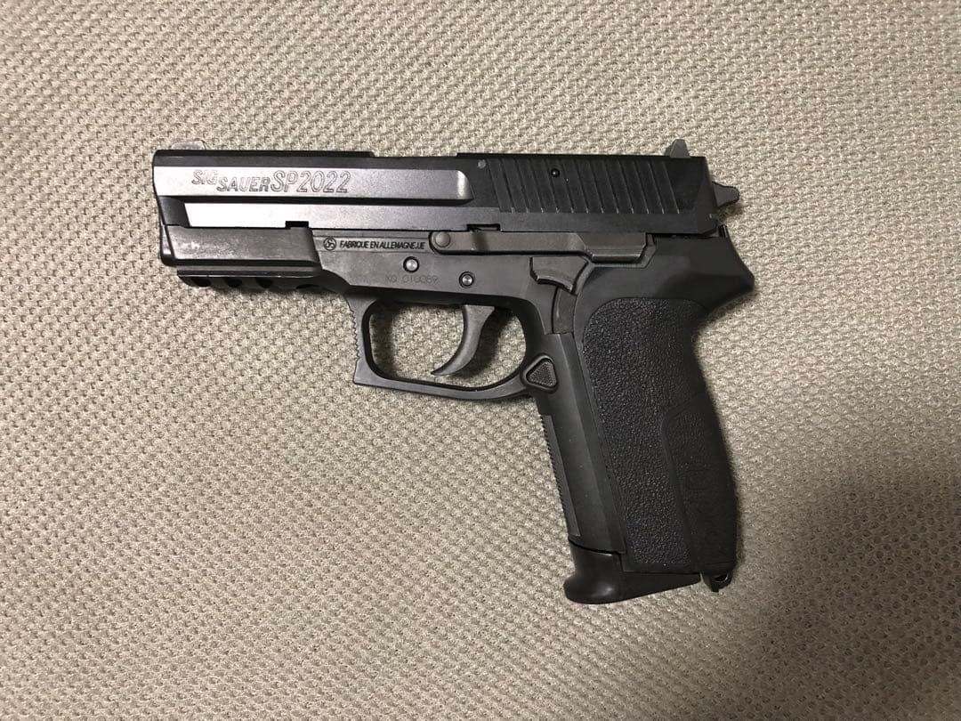【限定品・希少絶版品】KSC SIG SP2022 300挺限定生産品 SFBC ONLINE SHOP / KWC製 Co2 固定ガスガン 日本仕様 SIG SP2022 樹脂版