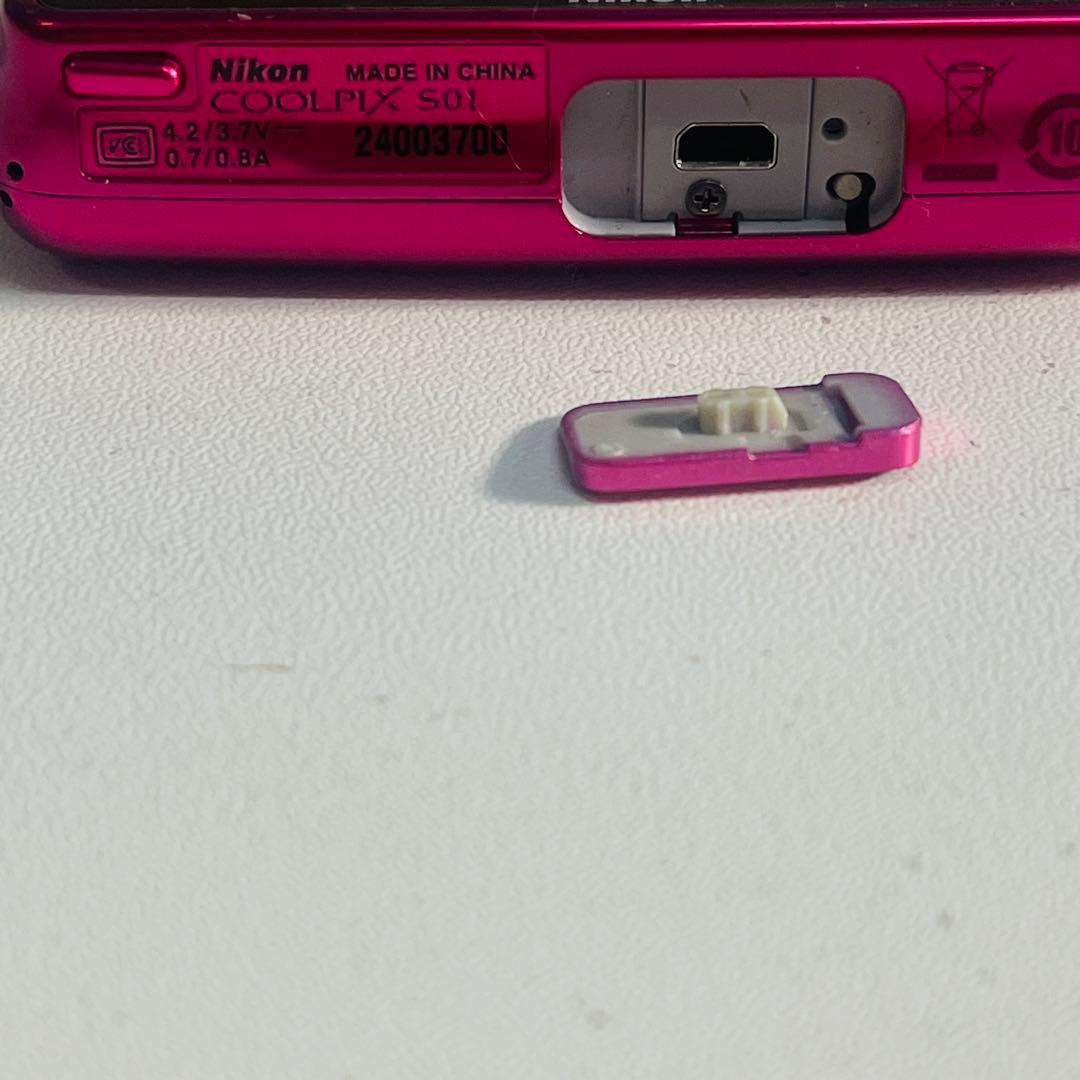 Nikon COOLPIX S01 ピンク 本体希少品レア動作品