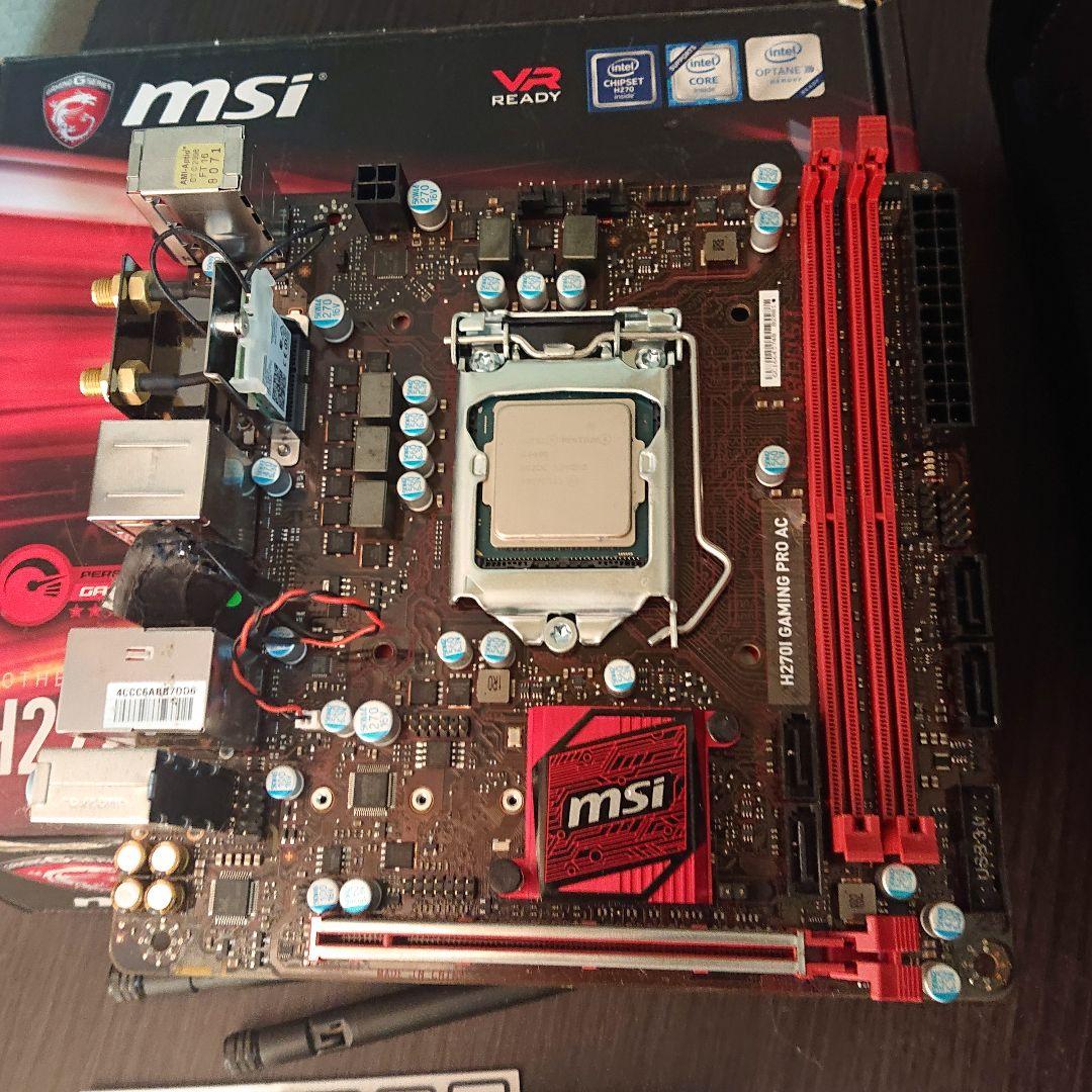 Windowsデスクトップ Mini-ITX 6700k h270i Windowsデスクトップ Mini-ITX 6700k h270i Windowsデスクトップ Mini