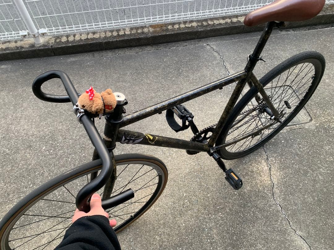 ピストバイク フレームセットのみ大阪府岸和田市引取り限定 - メルカリ