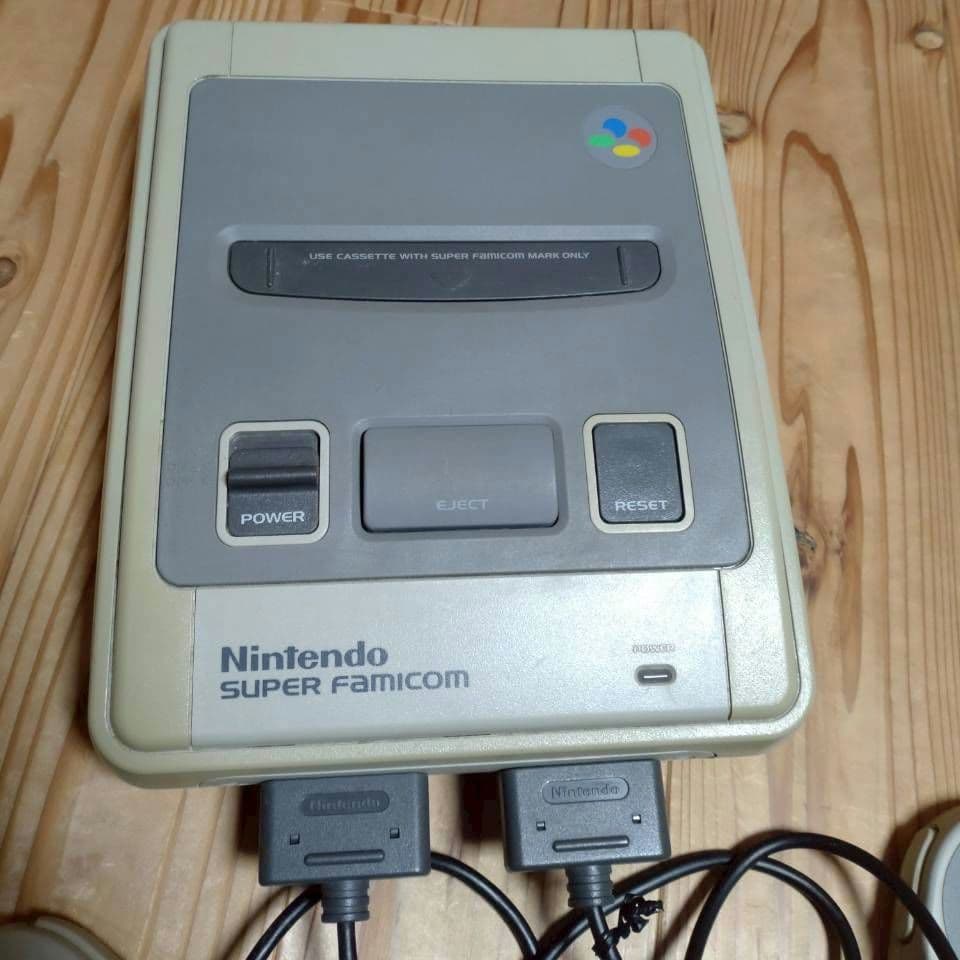 動作確認済】スーパーファミコン 本体セット - メルカリ