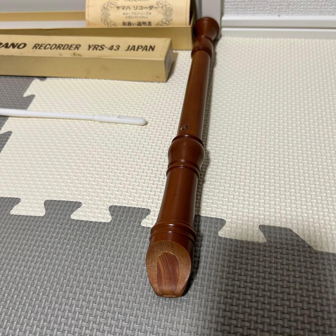 美品】【木製】YAMAHA YRS-43 ソプラノリコーダー 楓材 - メルカリ