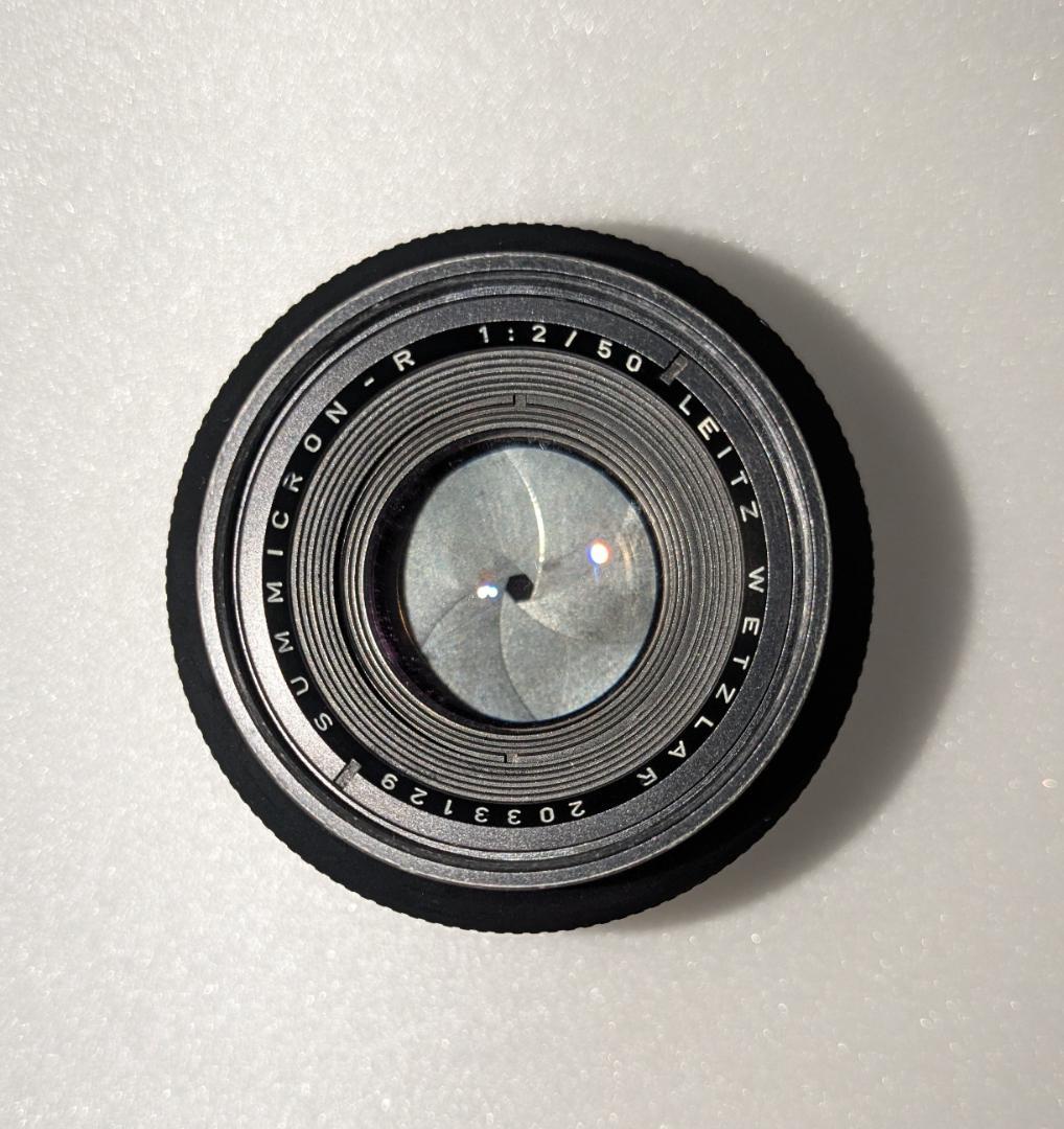 ライカ Leica SUMMICRON-R 1:2/50 完動品 #352b