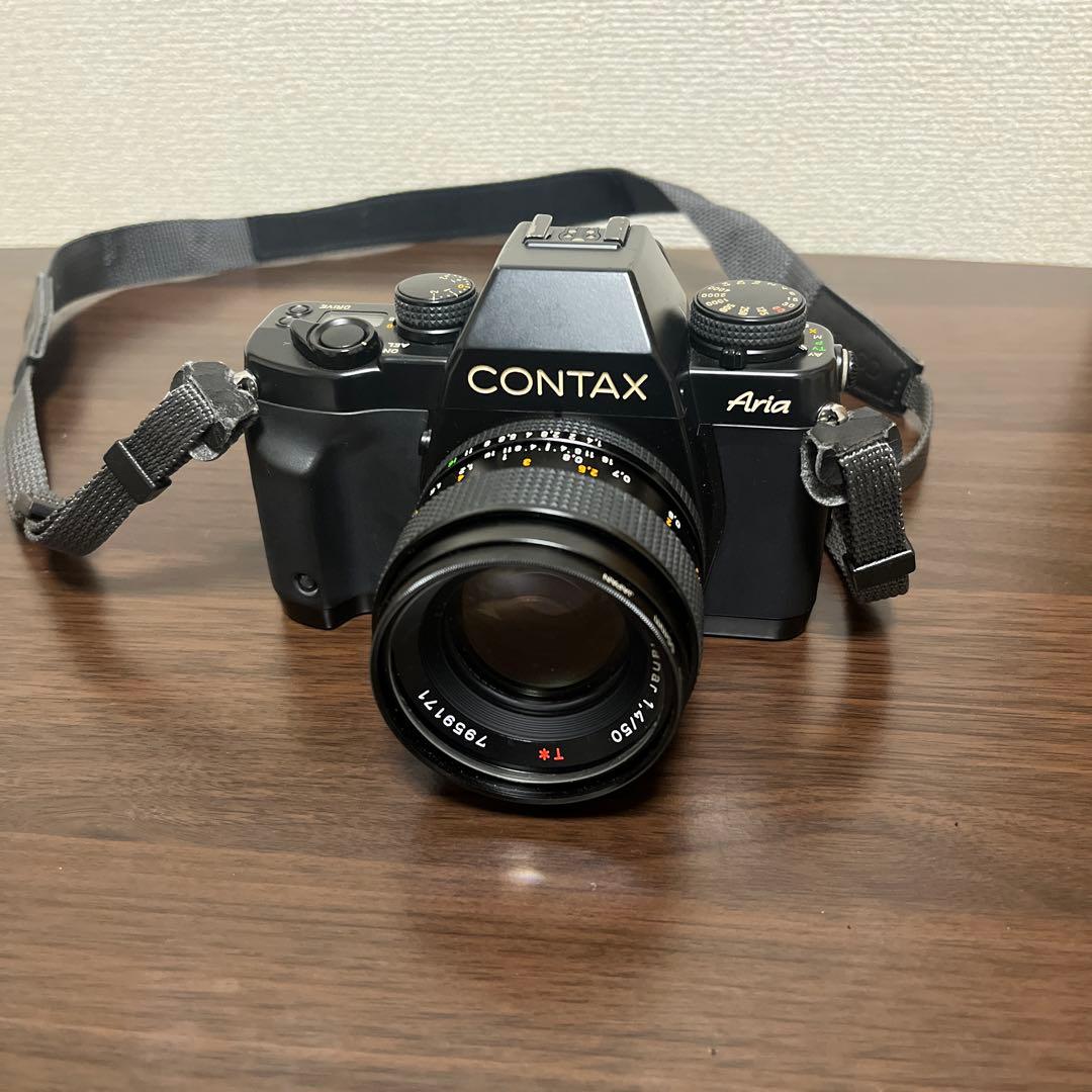 CONTAX Aria本体＋RTS Planar T＊ 1.4/50 MMJ