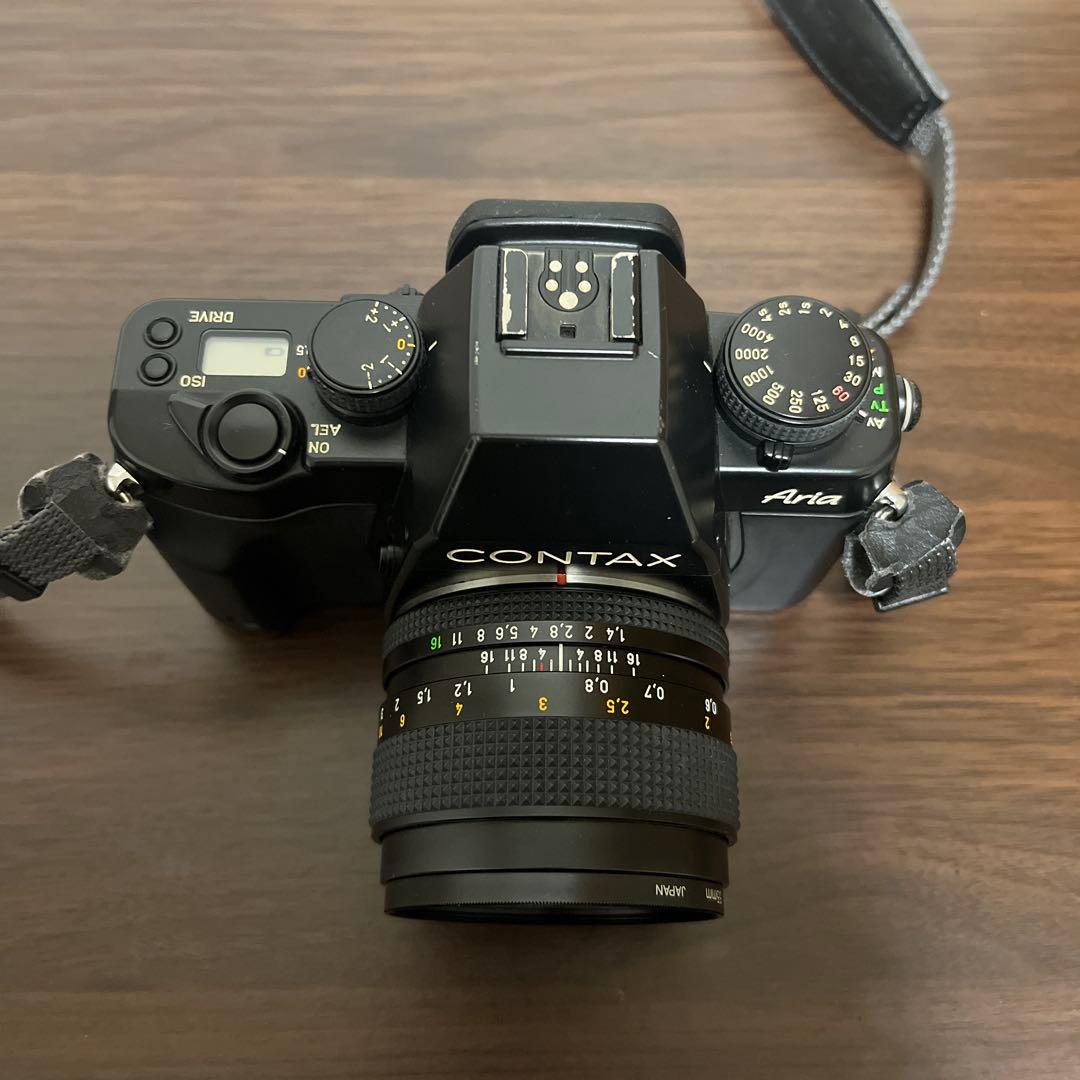 CONTAX Aria本体＋RTS Planar T＊ 1.4/50 MMJ