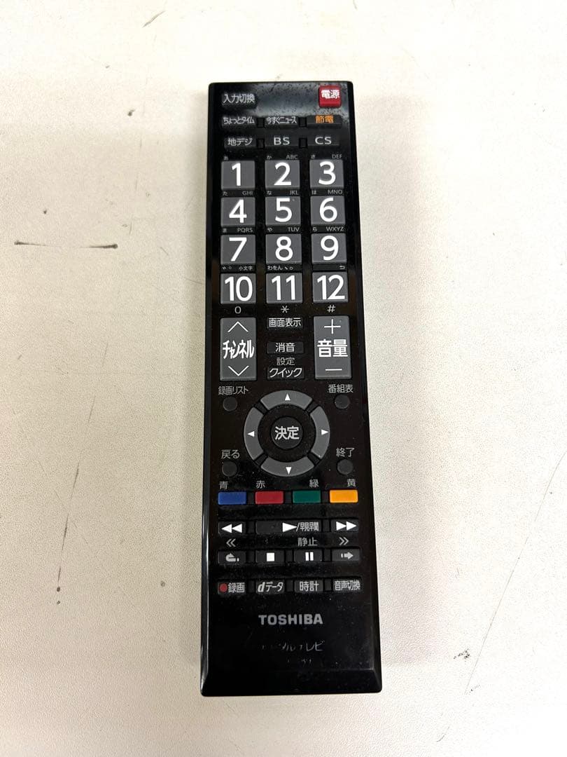 J743 TOSHIBA 液晶テレビ 本体 リモコン付き 32S5