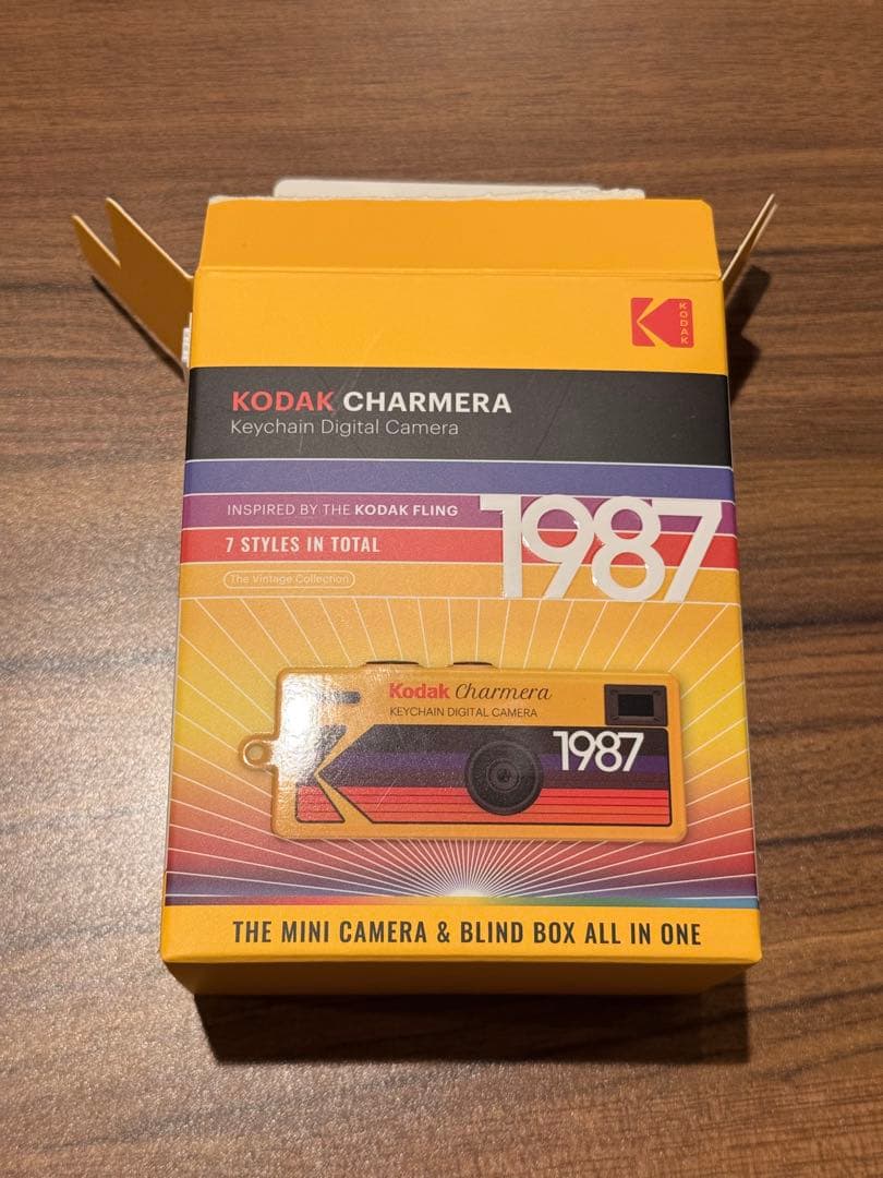 Kodak Charmera キーチェーンデジタルカメラ クリア　シークレット