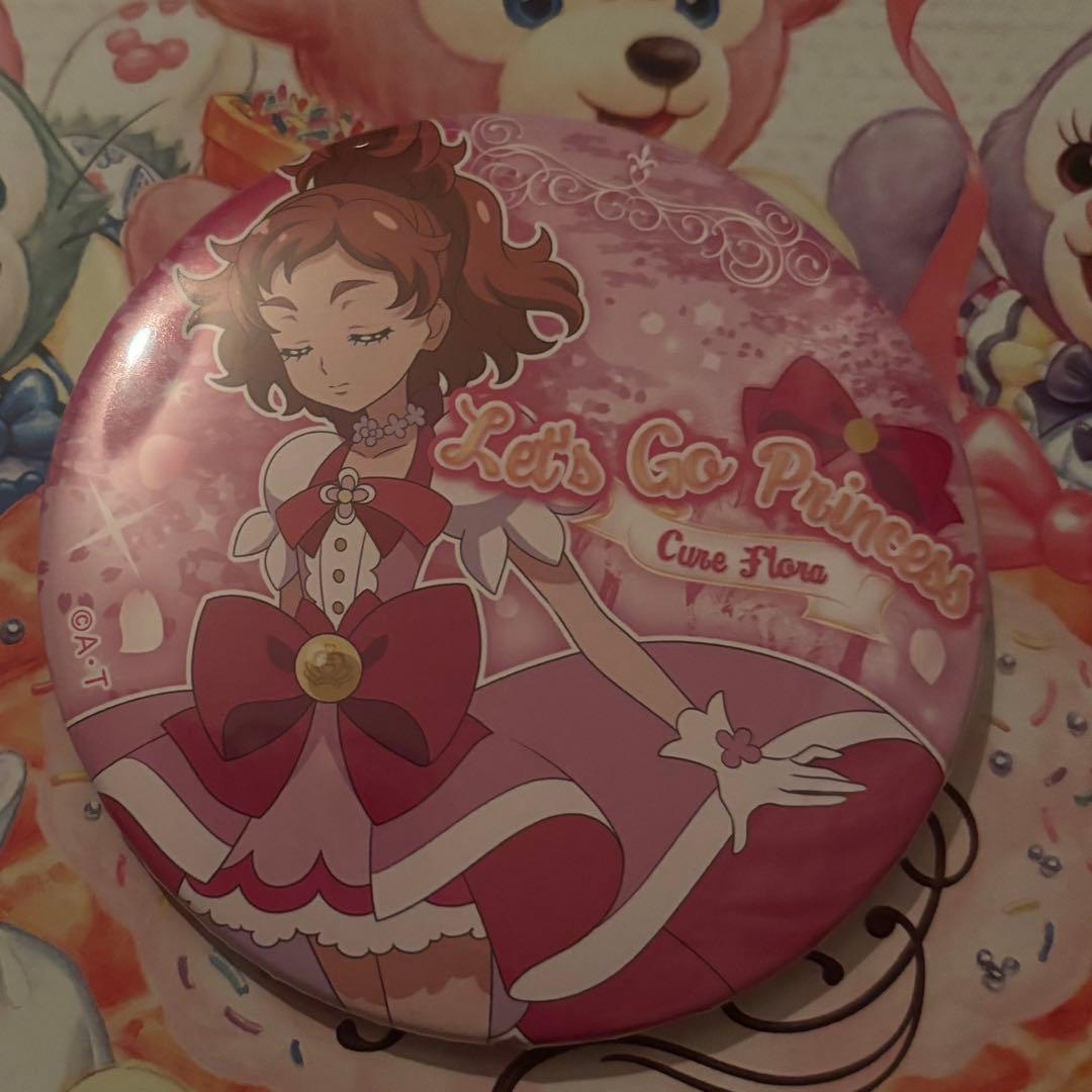 Goプリンセスプリキュア トゥインクル缶バッジ14 春野はるか キュア