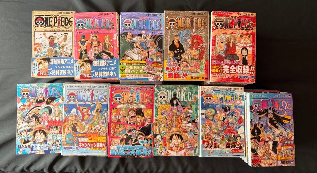 《一部初版》ONE PIECEワンピース 1〜112巻 (107巻109巻無）